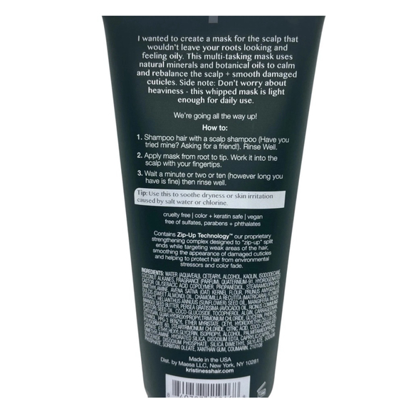 Kristin Ess Daily Scalp + Hair Mask 6.7oz Weightless Hydration Vegan New - Picture 3 of 3